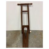 Primitive Wooden Boot Jack Primitive Wooden Boot Jack