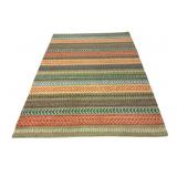 Garnet Hill Multicolored Wool Area Rug Garnet Hill Multicolored Wool Area Rug