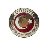 Türkiye Turing Ve Otomobil Kurumu Badge Türkiye Turing Ve Otomobil Kurumu Badge
