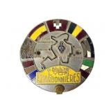Vintage Rallye Lyon Charbonnières Badge Vintage Rallye Lyon Charbonnières Badge