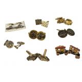 8 Pairs of Vintage Cuff Links 8 Pairs of Vintage Cuff Links
