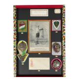 Bicycle Memorabilia Display Board Bicycle Memorabilia Display Board