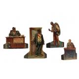 4 Antique Amos and Andy Cardboard Cutouts 4 Antique Amos and Andy Cardboard Cutouts