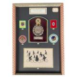 Cycling Commemorative Collage Display Cycling Commemorative Collage Display