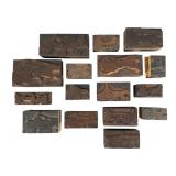 15 Copper Printing Blocks 15 Copper Printing Blocks