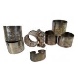 Sterling Silver & Car Napkin Rings Sterling Silver & Car Napkin Rings