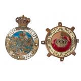 Vintage Belgian Car Badges Vintage Belgian Car Badges