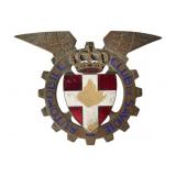 Metal Automobile Club Badge Metal Automobile Club Badge