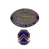 Vintage Automotive Enamel Emblems Vintage Automotive Enamel Emblems