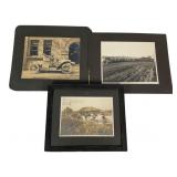 3 Vintage Automobile Photographs 3 Vintage Automobile Photographs