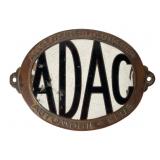 ADAC Car Grille Badge, 4 Inches Long ADAC Car Grille Badge, 4 Inches Long