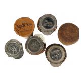 Early 1900s Leather Coin Purses Early 1900s Leather Coin Purses
