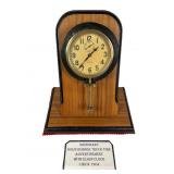 Swinehart Elgin Clock Display, 1904 Tire Ad Swinehart Elgin Clock Display, 1904 Tire Ad