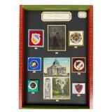 Cycling Memorabilia Shadowbox Display Cycling Memorabilia Shadowbox Display