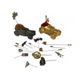 Novelty Hatpins and Car Holders Novelty Hatpins and Car Holders