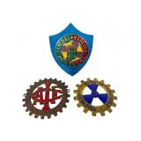 3 Automotive Grill Badges 3 Automotive Grill Badges