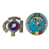 Automotive Grill Badges with Wear Automotive Grill Badges with Wear