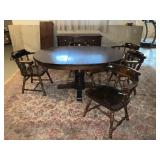 Wood Dining Set with Server Wood Dining Set with Server