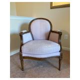 Baker Furniture Upholstered Accent Chair Baker Furniture Upholstered Accent Chair