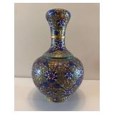 Cloisonné Vase with Floral Decoration Cloisonné Vase with Floral Decoration