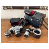 Topcon RE Super Camera with Lenses Topcon RE Super Camera with Lenses