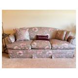 Floral Upholstered Sleeper Sofa Floral Upholstered Sleeper Sofa
