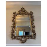 Decorative Carved Gold Framed Mirror Decorative Carved Gold Framed Mirror