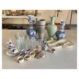 Decorative Ceramic Vases and Misc. China Lot Decorative Ceramic Vases and Misc. China Lot