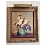 A. D. Greer Oil Painting of Flowers A. D. Greer Oil Painting of Flowers