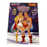Rare Signed He-Man & She-Ra Holiday Print Rare Signed He-Man & She-Ra Holiday Print