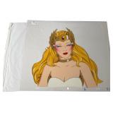 Beyond Rare She-Ra Hand-Painted Advertising Cel Beyond Rare She-Ra Hand-Painted Advertising Cel