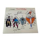 Rare Signed Scheimer MoTU Animation Blueprint Rare Signed Scheimer MoTU Animation Blueprint
