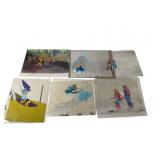 6 She-Ra Animation Cels+ Storyboard Sketches 6 She-Ra Animation Cels+ Storyboard Sketches