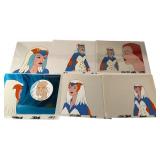 6 He-Man Sorceress Animation Cels 6 He-Man Sorceress Animation Cels