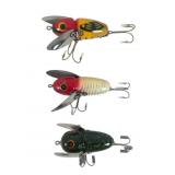 3 Heddon Crazy Crawler Lures 3 Heddon Crazy Crawler Lures