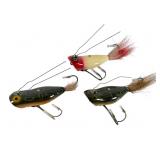 Three Heddon Weedless Widow Lures Three Heddon Weedless Widow Lures