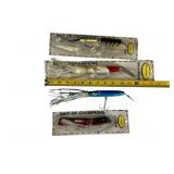 Four Paul Bunyan Lures in Packaging Four Paul Bunyan Lures in Packaging