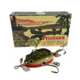 1999 Pflueger Kent Floater Green Frog Lure 1999 Pflueger Kent Floater Green Frog Lure