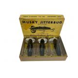 3 Musky Jitterbug Fishing Lures 3 Musky Jitterbug Fishing Lures