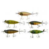 5 Vintage South Bend Lures 5 Vintage South Bend Lures