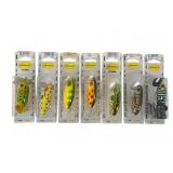Seven Arbogast Jitterbug Lures Seven Arbogast Jitterbug Lures