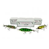 3 Crooked Bayou Minnow Lures 3 Crooked Bayou Minnow Lures