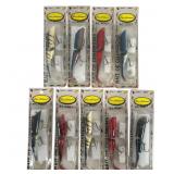 Nine Fred Arbogast A.C. Plug Lures Nine Fred Arbogast A.C. Plug Lures