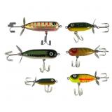 6 Heddon Torpedo Fishing Lures 6 Heddon Torpedo Fishing Lures