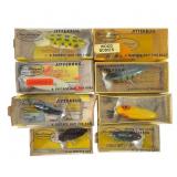 Fred Arbogast Jitterbug Lures in Original Packagin Fred Arbogast Jitterbug Lures in Original Packagin