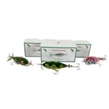 3 Crooked Bayou Shiner Lures 3 Crooked Bayou Shiner Lures