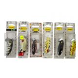 6 Arbogast Jitterbug Fishing Lures 6 Arbogast Jitterbug Fishing Lures