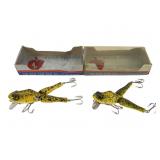 Two Paw Paw Frog Fishing Lures with Boxes Two Paw Paw Frog Fishing Lures with Boxes