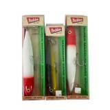 Three Heddon Zara Spook Fishing Lures Three Heddon Zara Spook Fishing Lures