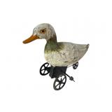 Early Vintage Wind-Up Tin Duck Toy Early Vintage Wind-Up Tin Duck Toy